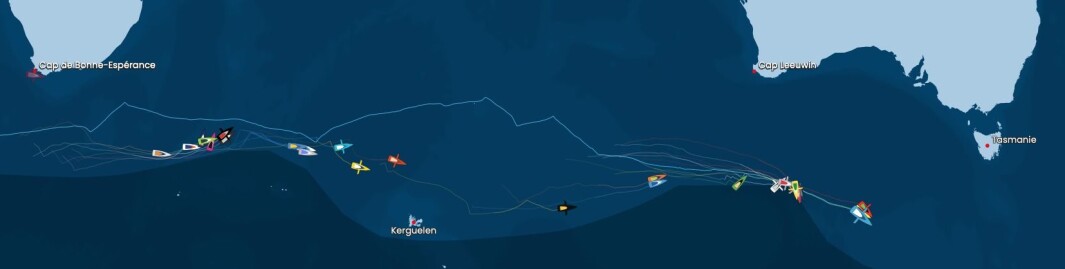 POSISJONER: Feltet strekker seg over hele det Indiske hav. POSISJONER: Feltet strekker seg over hele det Indiske hav.