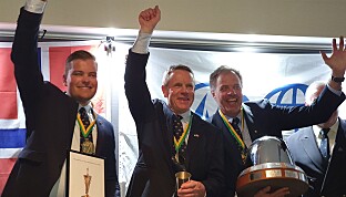 VM vinnerne 2020, Anders Pedersen, Kristian Nergaard og Johan Barne VM vinnerne 2020, Anders Pedersen, Kristian Nergaard og Johan Barne
