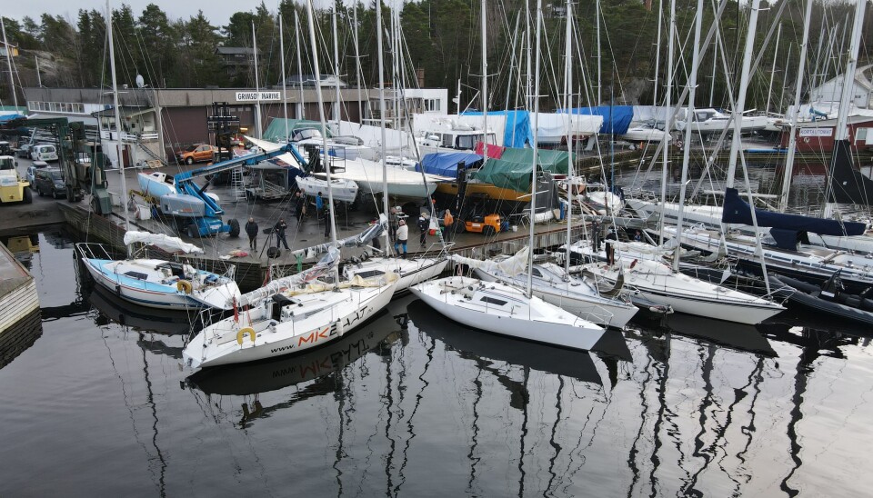 ØSTFOLD: Miljøet er samlet på Grimsøy, ikke langt fra Sarpsborg Seilforening. ØSTFOLD: Miljøet er samlet på Grimsøy, ikke langt fra Sarpsborg Seilforening.