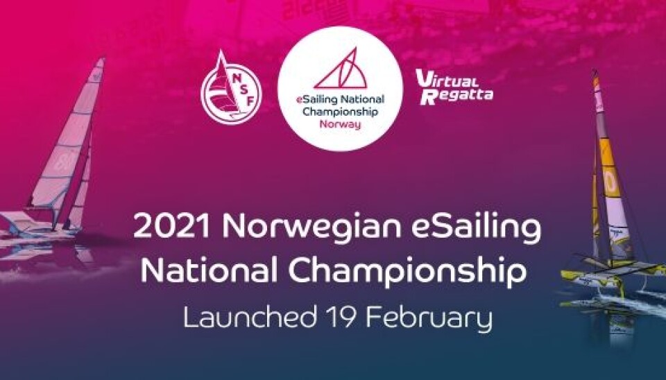 Over 50 påmeldt til NM i e-seiling