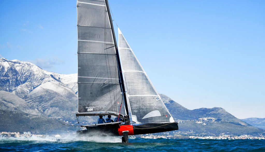 20-30 KNOP: Når alt går som det skal, flyr 69F-en i 20–30 knop. 20-30 KNOP: Når alt går som det skal, flyr 69F-en i 20–30 knop.