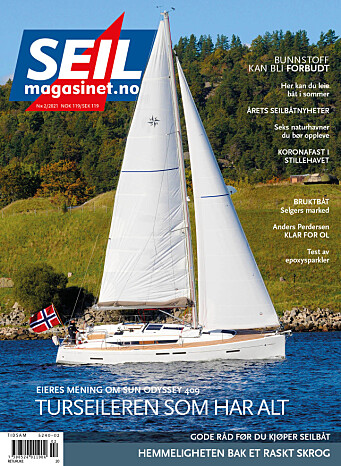 FORSIDE: Test av Sun Odyssey 409 ved Oscarsborg. FORSIDE: Test av Sun Odyssey 409 ved Oscarsborg.