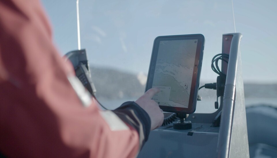 NAVIGASJON: Orca er mer enn en plotter, det er også en skytjeneste som samler båtens data.