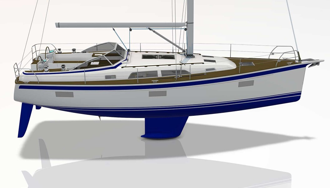 Ny 40 fots aktersittbrunnsmodell – Hallberg-Rassy 400 Ny 40 fots aktersittbrunnsmodell – Hallberg-Rassy 400