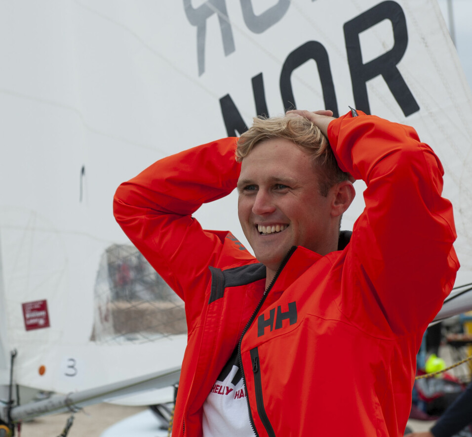 BLANT VERDENS BESTE: Hermann Tomasgaard har vært i den ypperste Laser-toppen siden 2019, da han var ranket som verdens 3. beste seiler.