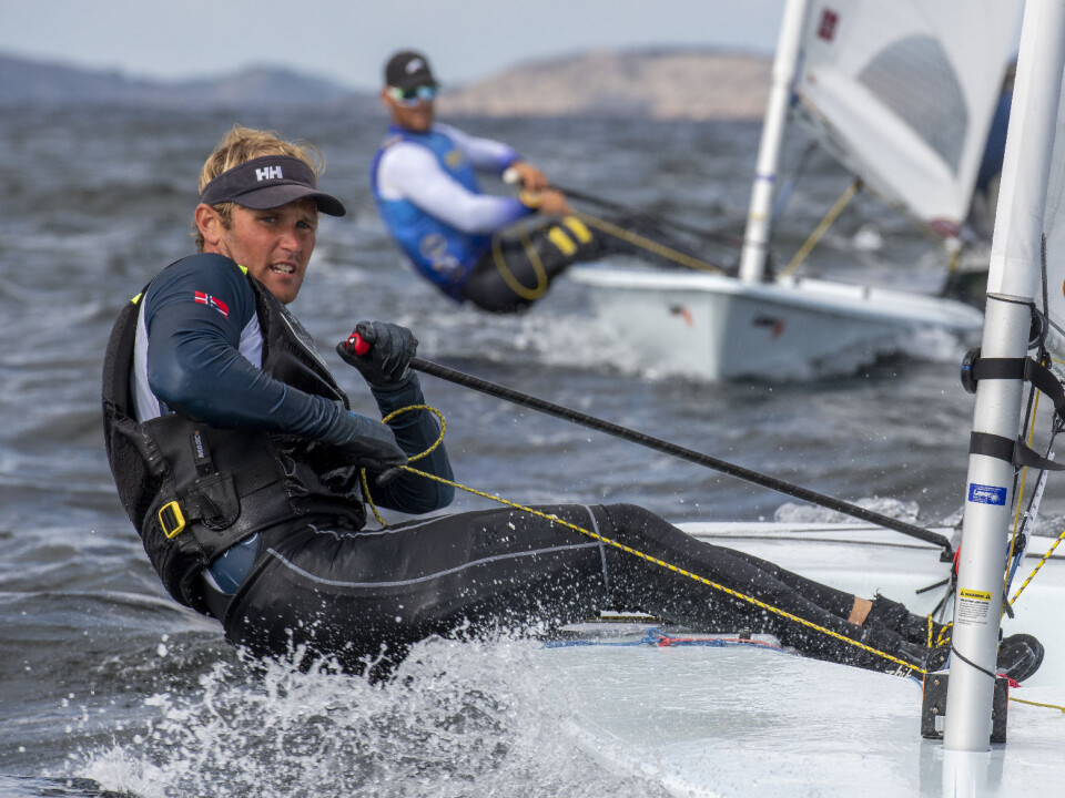 Laser-seiler til fingerspissene