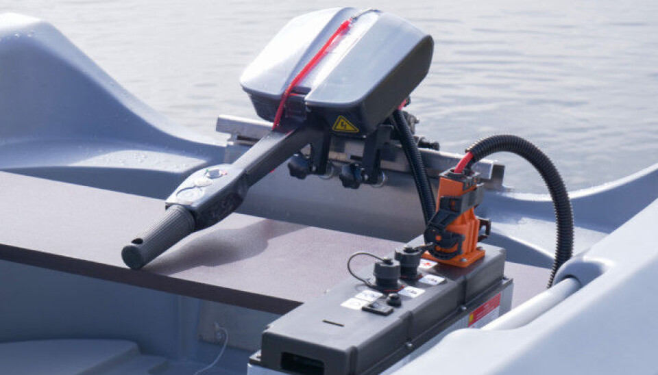 SOM HÅND I HANSKE: Batteripakken og el-motoren fra Impulse Power hører sammen