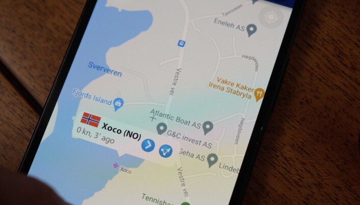MARINE TRAFFIC: Det tok noen dager før båten var merket med det nye navnet på Marine Traffic. MARINE TRAFFIC: Det tok noen dager før båten var merket med det nye navnet på Marine Traffic.