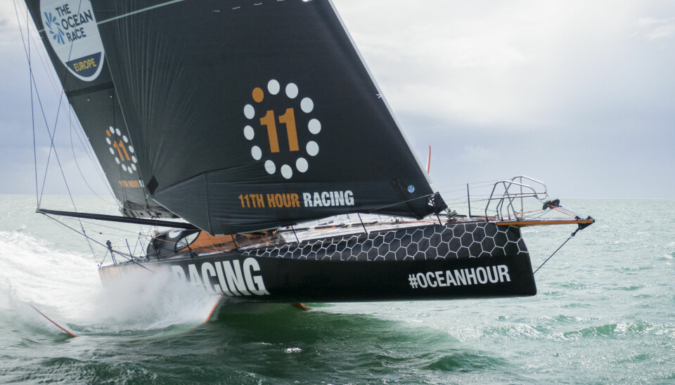 11th Hour Racing Team i forberedelsene til The Ocean Race Europe. Photo by Amory Ross | 11th Hour Racing
