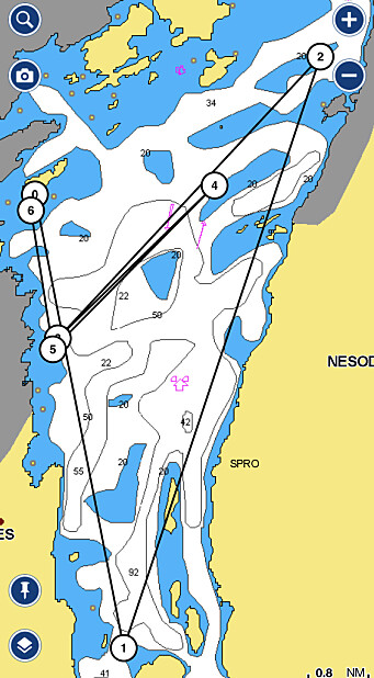 Fredagens bane, 27 nm. Fredagens bane, 27 nm.