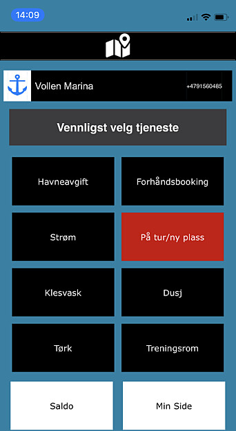 APP: Marina Booking har en vei å gå når det gjelder brukergrensesnitt. APP: Marina Booking har en vei å gå når det gjelder brukergrensesnitt.