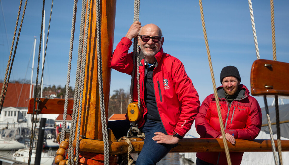 LÆRER’N: Jan Steven Johannessen vil bli seilerlæreren til de som velger å gå på Jeløy Folkehøyskole.