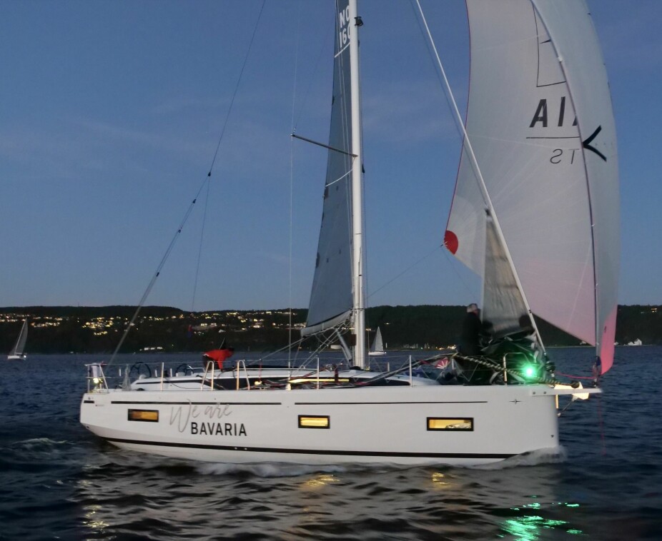 NY: Bavaria C38 har vist seg frem på regattabanen på Østlandet, men ikke på en utstilling.