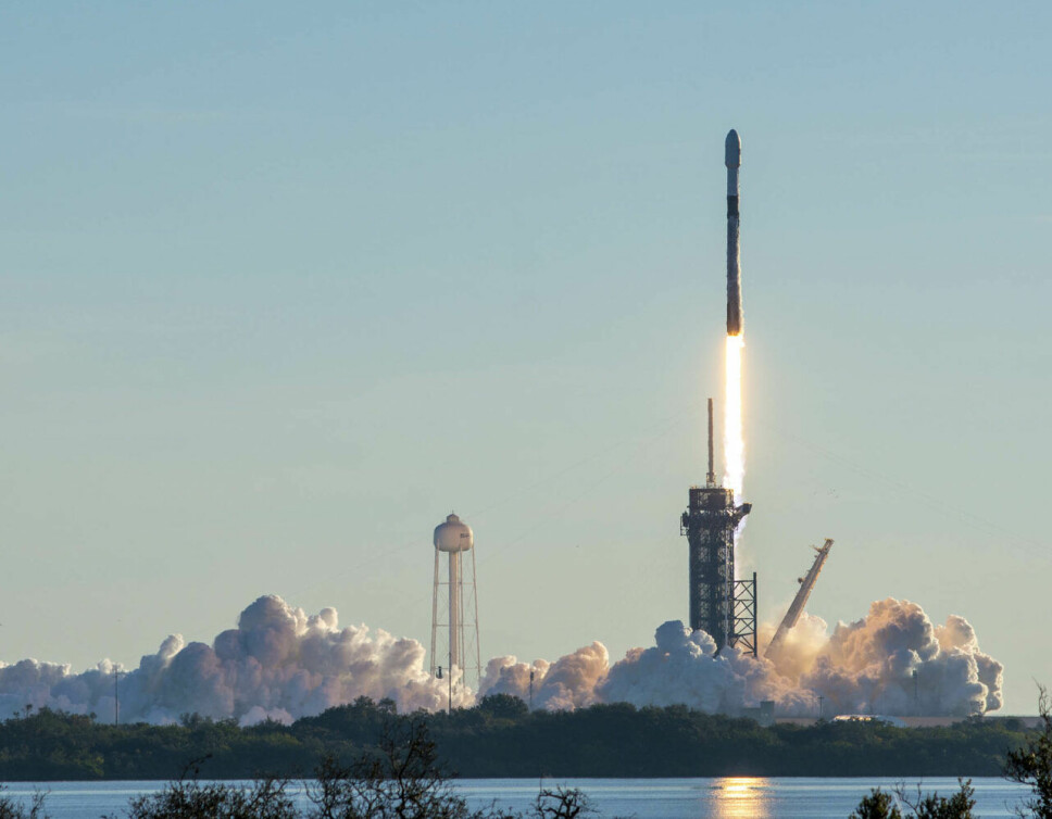SPACEX: Elon Musk har skutt opp nye Iridium-satellitter, og skyter nå opp sine egne Starlink-satellitter.Click to add image caption