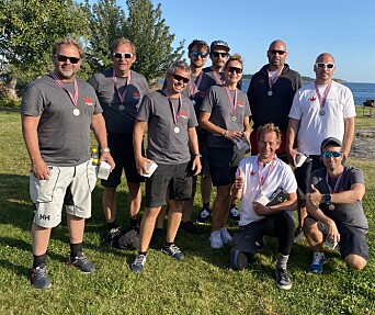 SØLV: «Team Magic» med Erik Kristansen med like få poeng som vinneren. SØLV: «Team Magic» med Erik Kristansen med like få poeng som vinneren.