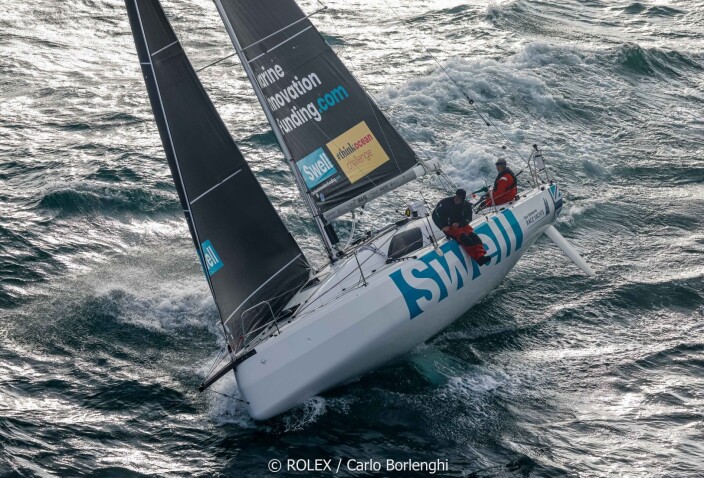ROLEX FASTET RACE: Sun Fast 3300 «Swell» ble nummer to i shorthandedklassen. ROLEX FASTET RACE: Sun Fast 3300 «Swell» ble nummer to i shorthandedklassen.