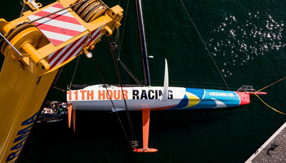 IMOCA: Guillaume Verdier står bak den nye båten utviklet for The Ocean Race. Båten vil seile med amerikansk flagg.