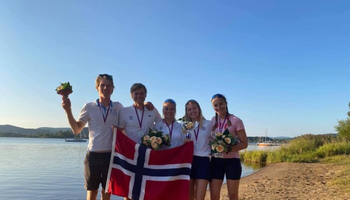 Norske medaljevinnere i EM U23 i 49er og 49erFX Norske medaljevinnere i EM U23 i 49er og 49erFX