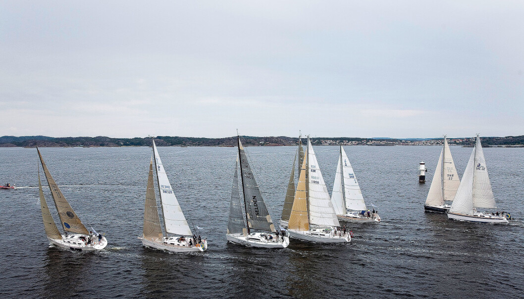 SAMLET: Åtte raske 36-38 fotere testet fra Lysekil i 2009. SAMLET: Åtte raske 36-38 fotere testet fra Lysekil i 2009.