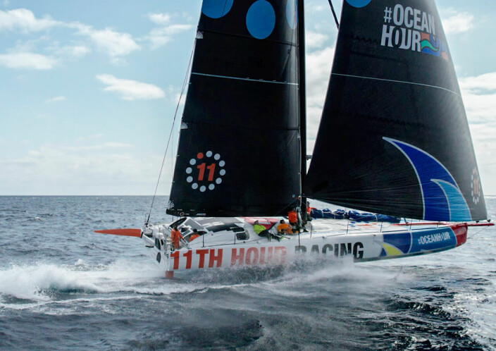 IMOCA: Båtene fra vendee Globe skal nå også brukes i The Ocean Race, det som en gang var Withbread. 11 th Hour er spesiallaget for formålet.