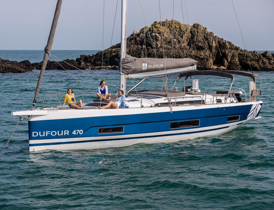 LOKAL: Dufour 470 blir bygget i La Rochelle