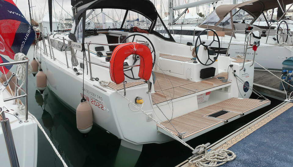 NYHET: Sun Odyssey 380 viser at Jeanneaus cockpitkonsept fungerer på båter under 40 fot.