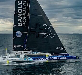 NY: «Banque Populaire XI» er ventet å ta sølvplass.