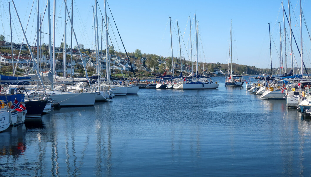 BELEGG: Gjestehavna i Åsgårdstrand er populær, og seilforeningen bedrer økonomien ved å leie ut plasser som står tomme.