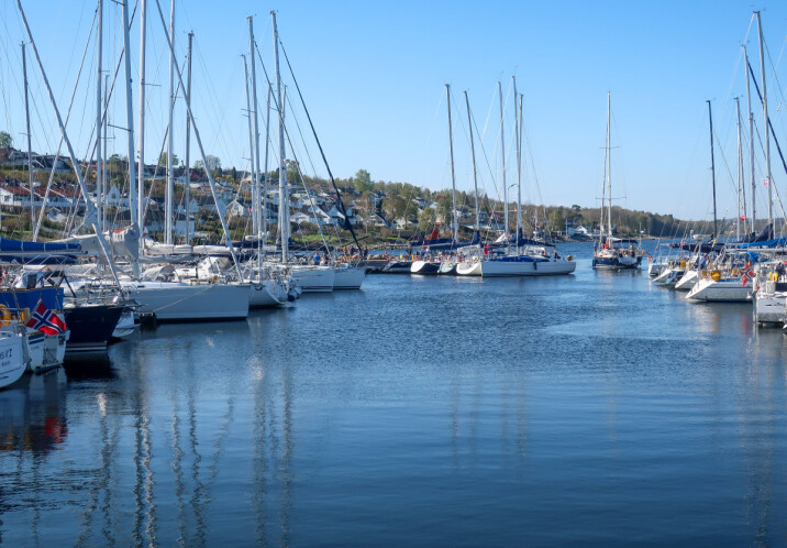 BELEGG: Gjestehavna i Åsgårdstrand er populær, og seilforeningen bedrer økonomien ved å leie ut plasser som står tomme.