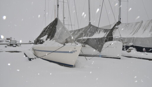 Mye snø i vente – Pass på båten