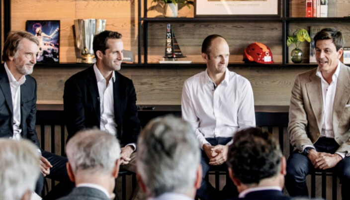SAMARBEID: INEOS Britannia og Mercedes F1-laget skal jobbe tettere. SAMARBEID: INEOS Britannia og Mercedes F1-laget skal jobbe tettere.