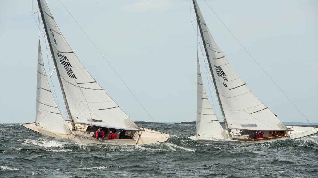 CLASSIC: Hankø Race Week blir i år delt i to. Den ene delen er for klassiske båter.