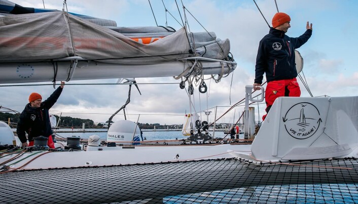 KLARE: Paret forlot Lorient på tirsdag 4. januar. KLARE: Paret forlot Lorient på tirsdag 4. januar.