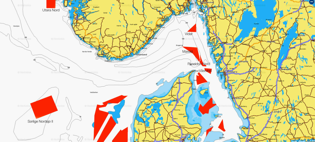 Kritiske til vindparker i Skagerrak