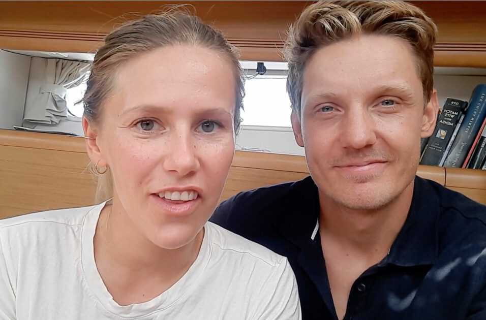 JORDOMSEILING: SEILMagasinet skal følge Hanna Marie Lund og Jens Martin Dahlum rundt jorda.