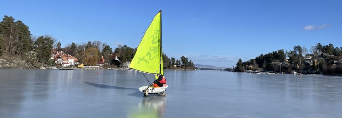 HALSBUKTA: Isen øst for Nesøya kommer tidlig og går seint. HALSBUKTA: Isen øst for Nesøya kommer tidlig og går seint.