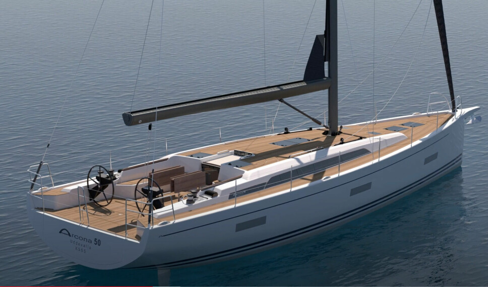 NY: Arcona 50 blir en rask og komfortabel performance-cruiser bygget for et internasjonalt publikum.