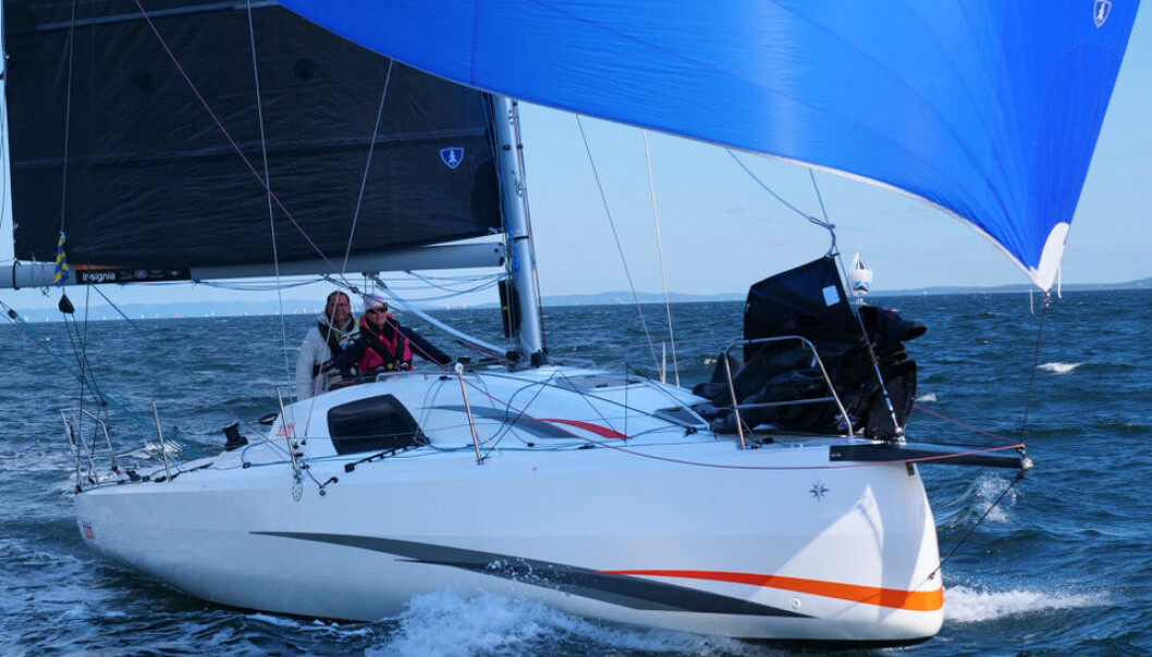 «Popcorn» er en reinspikka regattabåt. «Popcorn» er en reinspikka regattabåt.
