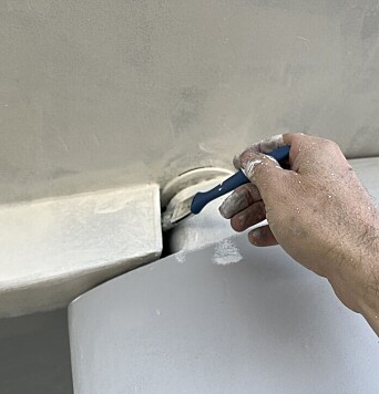 ALUMINIUM: Husk bunnstoff som kan brukes på aluminium nær rorakslingen. ALUMINIUM: Husk bunnstoff som kan brukes på aluminium nær rorakslingen.