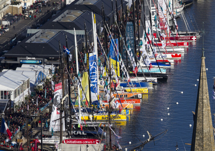 IMOCA: Interessen for soloseiling vokser i Frankrike. Route du Rhum viser at sponsorpengene finnes. IMOCA: Interessen for soloseiling vokser i Frankrike. Route du Rhum viser at sponsorpengene finnes.