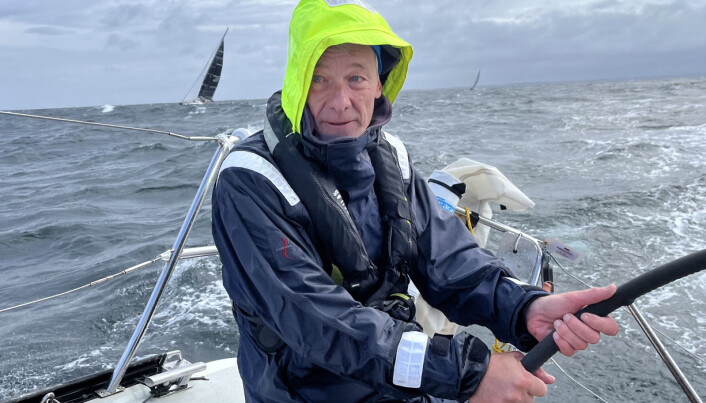 DRIV: Vi hadde bra fart og driv mot Skagen, og kunne egentlig ikke gjøre så mange feil, trodde vi. DRIV: Vi hadde bra fart og driv mot Skagen, og kunne egentlig ikke gjøre så mange feil, trodde vi.
