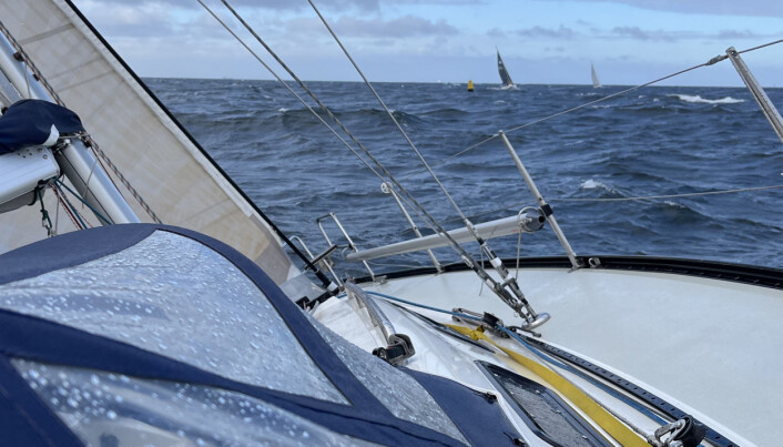 STOD OPP: Når vi rundet Sørgrunberget styrte vi en overbue mot Skagen. Hva kunne gå galt? STOD OPP: Når vi rundet Sørgrunberget styrte vi en overbue mot Skagen. Hva kunne gå galt?