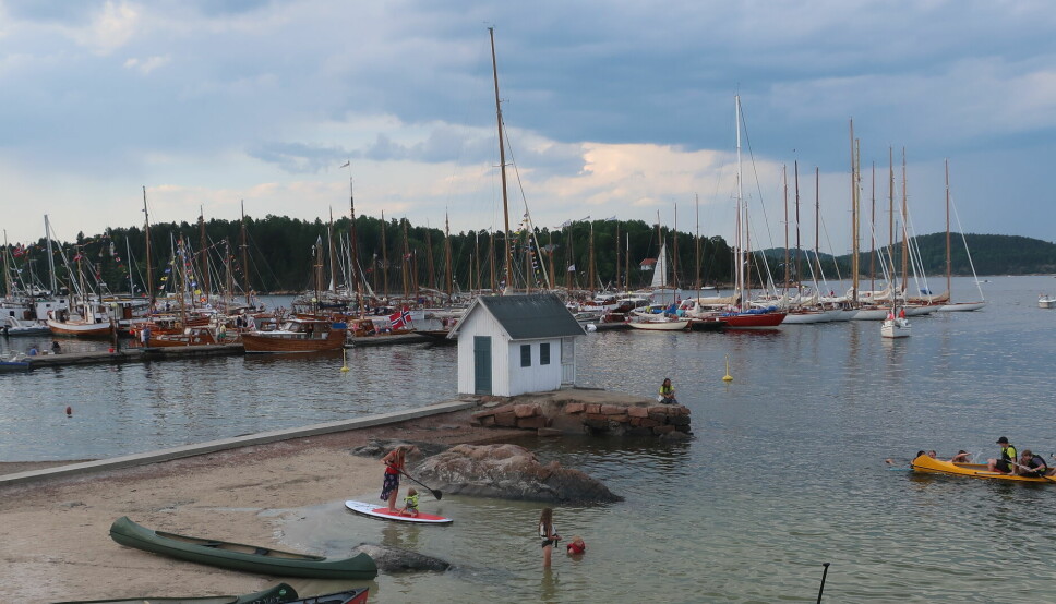 SÆTRE: Asker Trebåtfestival arrangeres på idylliske Sætre i tidligere Hurum.