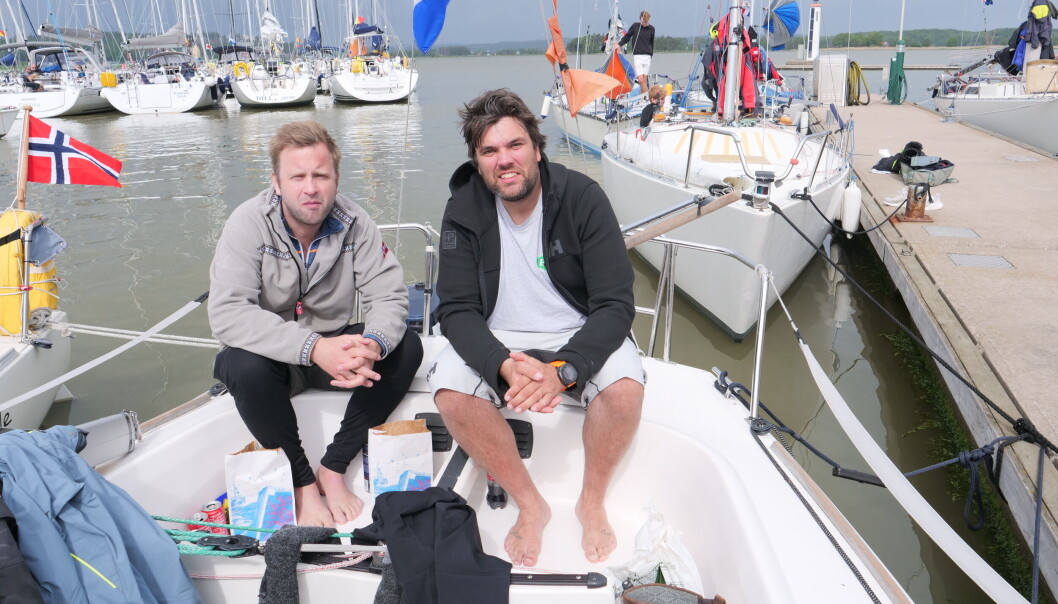 TØRKING: Magnus Brun og Thomas Elvik ble straffet for feil, men hentet seg inn, men ikke nok. TØRKING: Magnus Brun og Thomas Elvik ble straffet for feil, men hentet seg inn, men ikke nok.