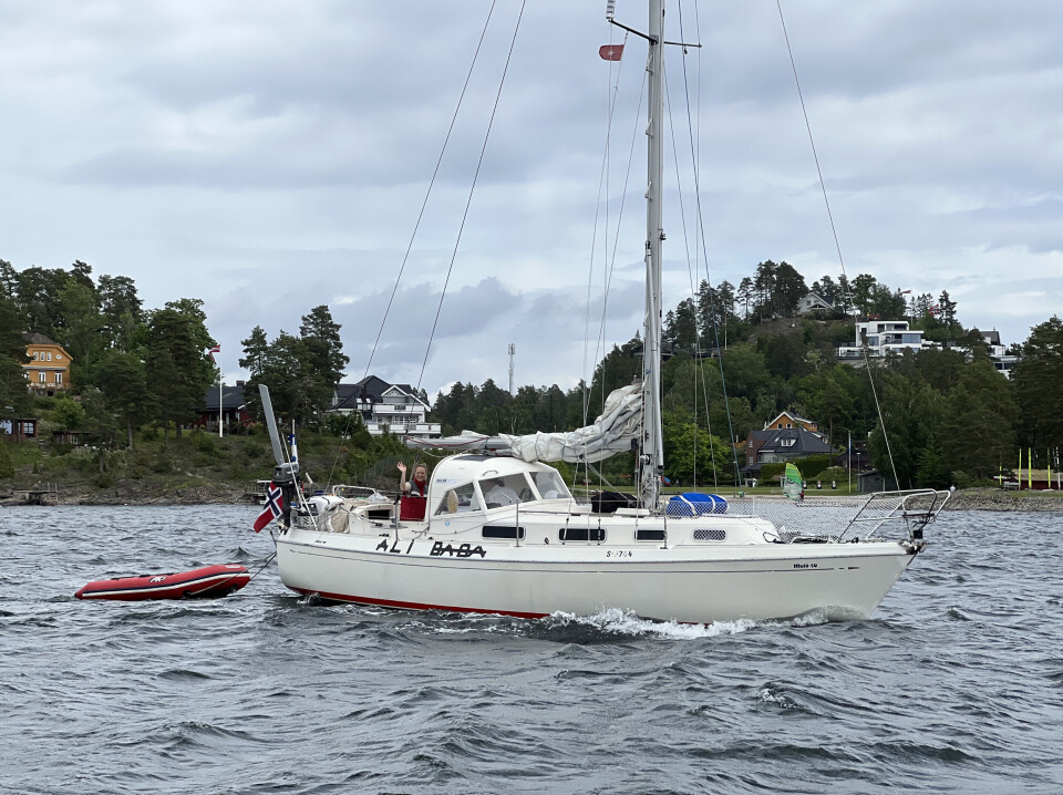 ROBUST: Ali Baba har vært på langtur før, og er en robust langturbåt.