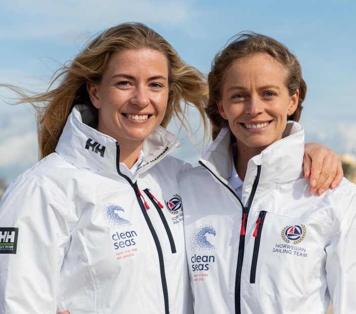 JENTELAG: Helene Næss og Marie Rønningen fra Tønsberg stiller med en rent kvinnelag på Askøy. JENTELAG: Helene Næss og Marie Rønningen fra Tønsberg stiller med en rent kvinnelag på Askøy.