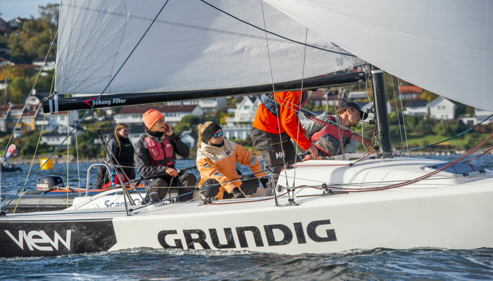 J/70: 49er-seilerne fra Tønsberg skal til helgen seile kjølbåt i Seilsportsligaen.