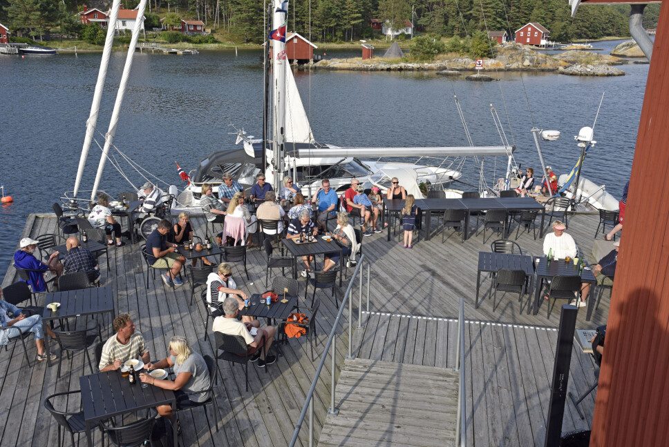 HUMMER: Rossöhamn ligger i en beskyttet vik som tidligere var oppsamlingsplass for all hummer som ble fanget i nordlige Bohuslän.
