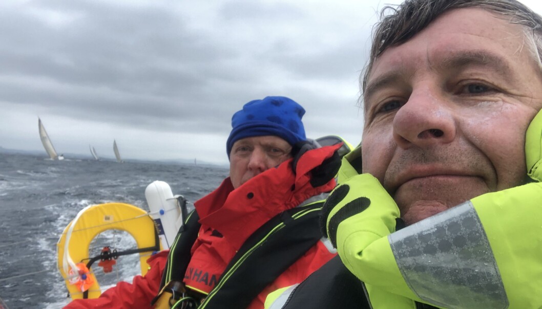 VANT: Terje Gilje-Sørnes og Kristian Kudsk Andreasen vant shorthanded-klassen i Shetland Race VANT: Terje Gilje-Sørnes og Kristian Kudsk Andreasen vant shorthanded-klassen i Shetland Race