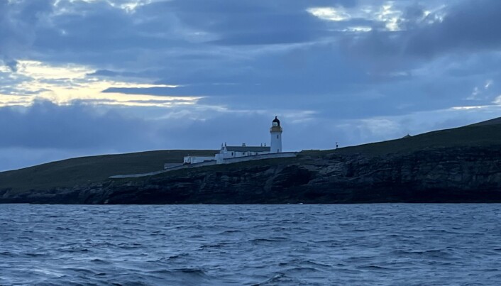 LANDKJENNING: Bressay Lighthouse ved innseilingen til Lerwick LANDKJENNING: Bressay Lighthouse ved innseilingen til Lerwick